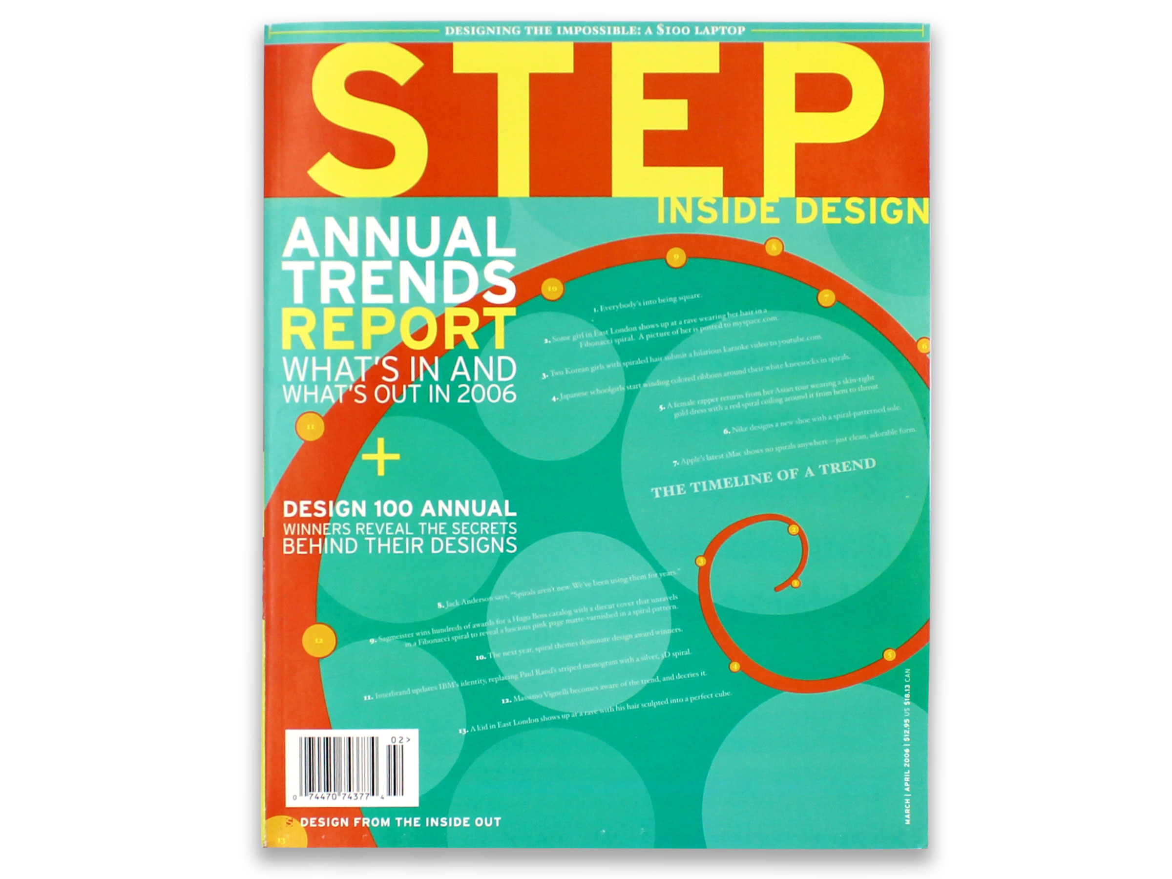 graphic magazine design cover